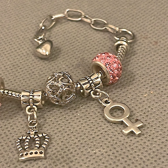 🍒 BOGO 🍒 PRICE ONLY 4/23 Self Love Collection “I LOVE ME” Charm Bracelet - Picture 4 of 15